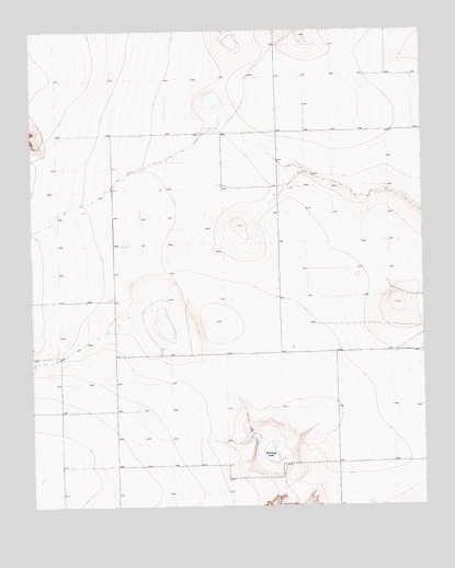 Mustang Lake, TX USGS Topographic Map