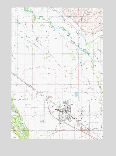 Belgrade, MT USGS Topographic Map