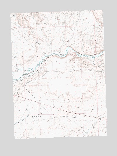Myers Ranch, WY USGS Topographic Map