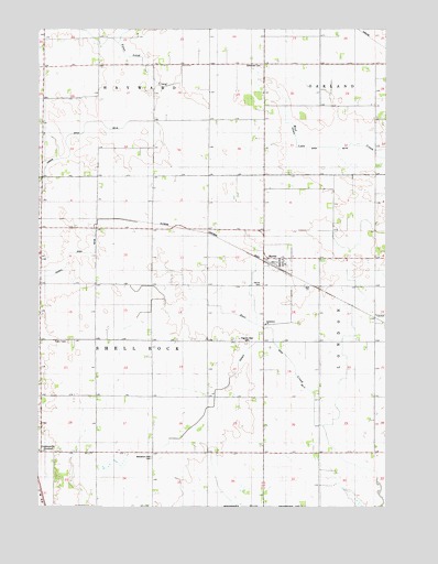 Myrtle, MN USGS Topographic Map