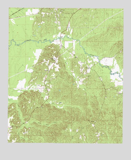 Myrtlewood South, AL USGS Topographic Map