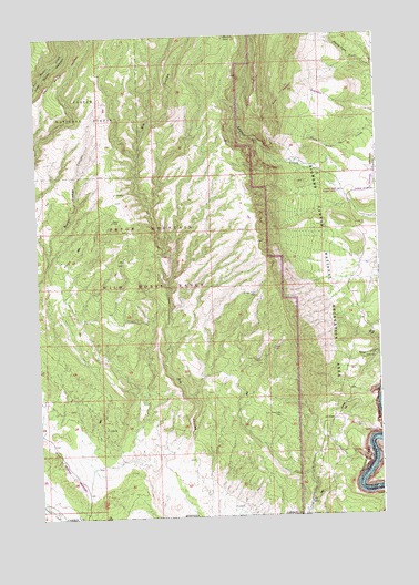 Mystery Cave, MT USGS Topographic Map