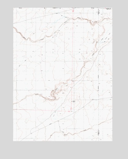 Nadine Butte, NV USGS Topographic Map