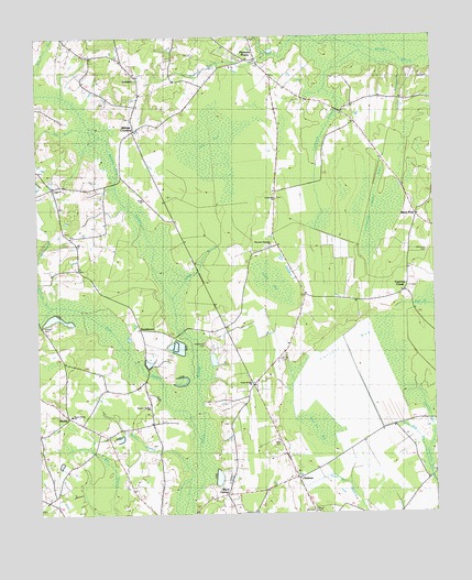 Nakina, NC USGS Topographic Map