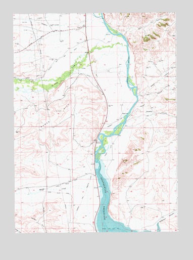 Names Hill, WY USGS Topographic Map