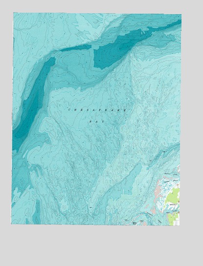 Nandua Creek, VA USGS Topographic Map