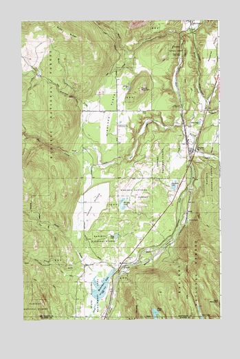 Naples, ID USGS Topographic Map