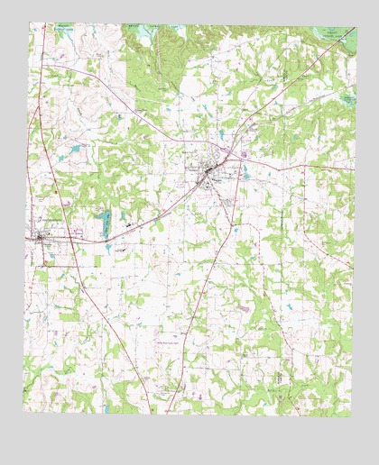 Naples, TX USGS Topographic Map