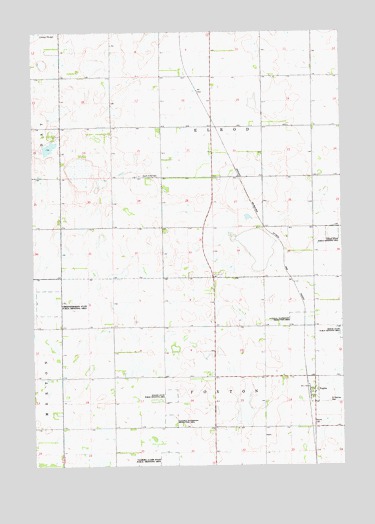 Naples, SD USGS Topographic Map