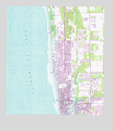 Naples North, FL USGS Topographic Map