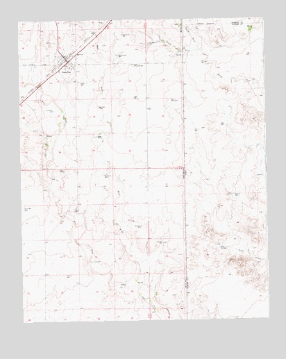 Nara Visa, NM USGS Topographic Map