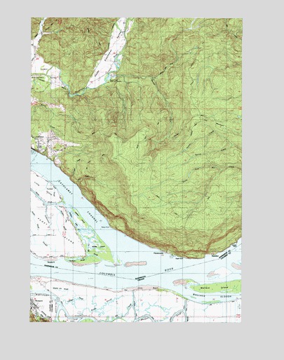 Nassa Point, WA USGS Topographic Map