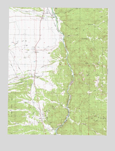 Nathrop, CO USGS Topographic Map