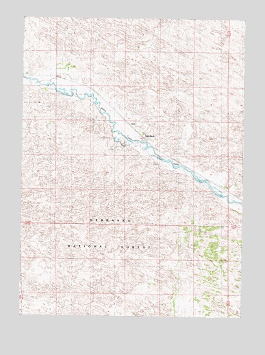 Natick, NE USGS Topographic Map