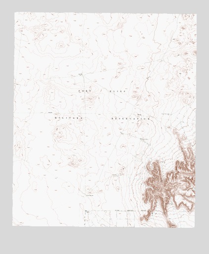 Nations East Well, TX USGS Topographic Map