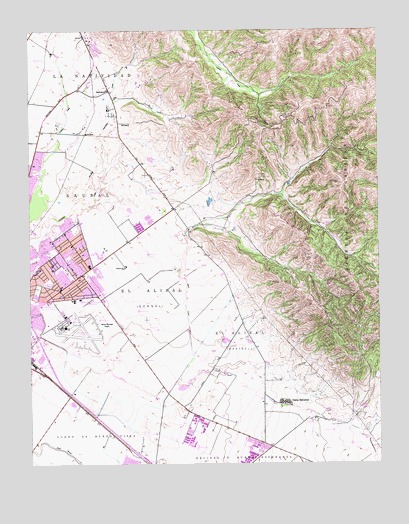 Natividad, CA USGS Topographic Map