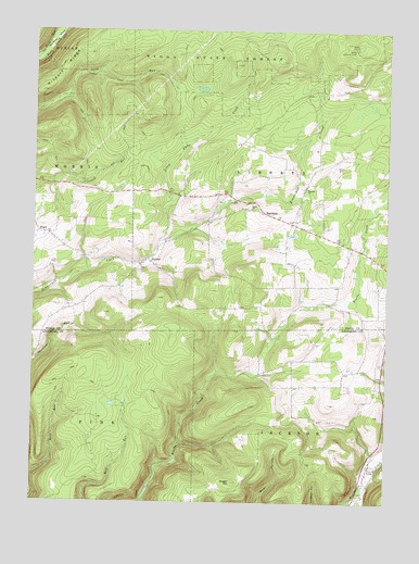 Nauvoo, PA USGS Topographic Map