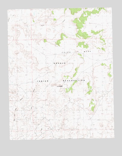 Navajo Canyon, UT USGS Topographic Map