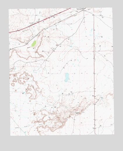 Navajo South, AZ USGS Topographic Map