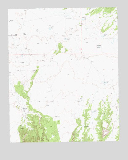 Navajo Springs, AZ USGS Topographic Map