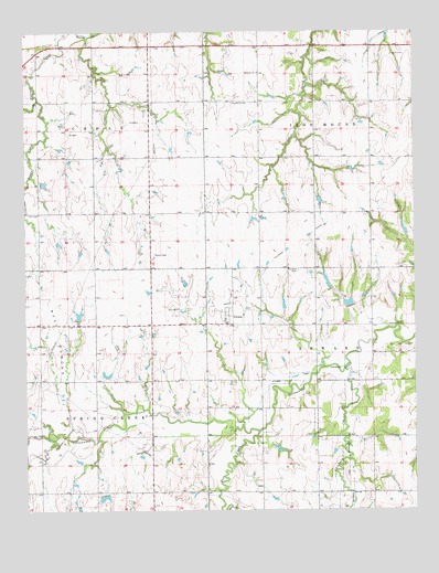Navina, OK USGS Topographic Map