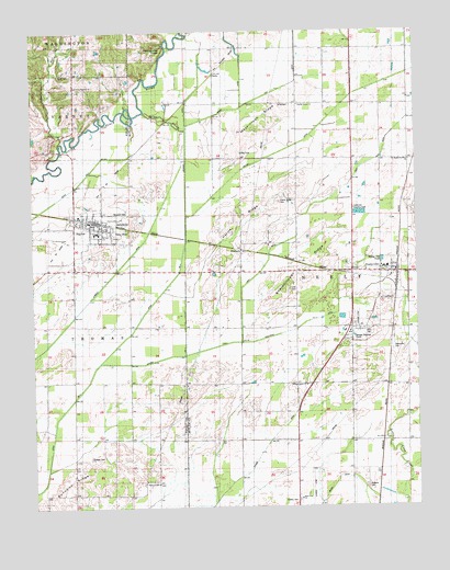 Naylor, MO USGS Topographic Map