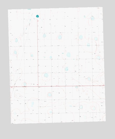 Nazareth SW, TX USGS Topographic Map