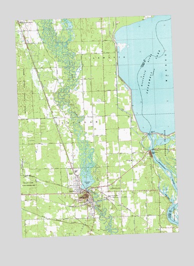 Necedah, WI USGS Topographic Map