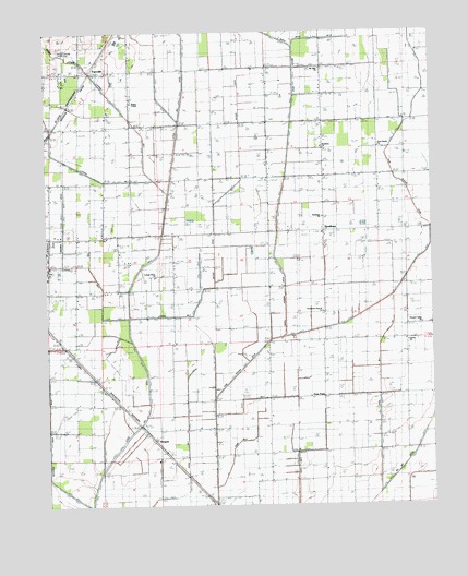 Needham, AR USGS Topographic Map