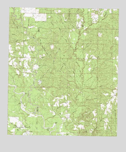 Neely, MS USGS Topographic Map