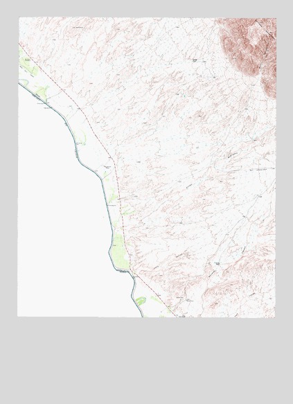 Neely Arroyo, TX USGS Topographic Map