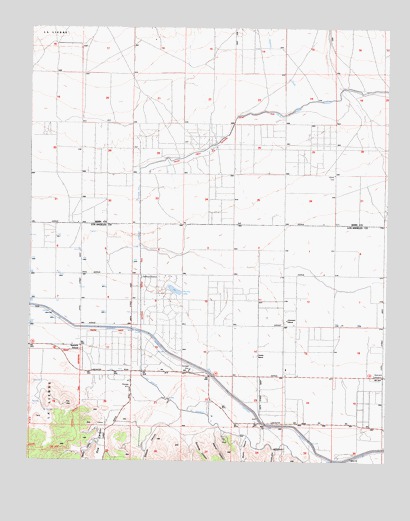 Neenach School, CA USGS Topographic Map