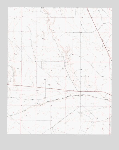 Negra, NM USGS Topographic Map
