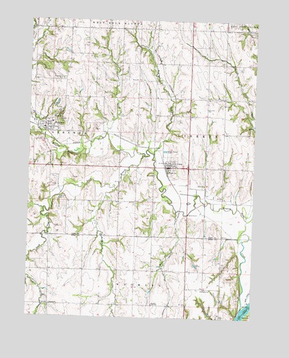 Nehawka, NE USGS Topographic Map