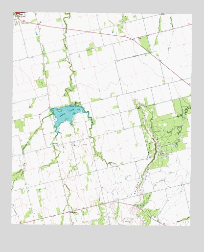 Neinda, TX USGS Topographic Map