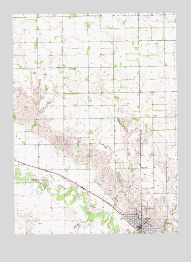 Neligh, NE USGS Topographic Map