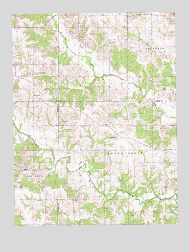 Nelsonville, MO USGS Topographic Map