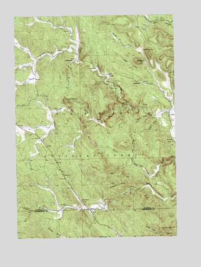 Nemo, SD USGS Topographic Map