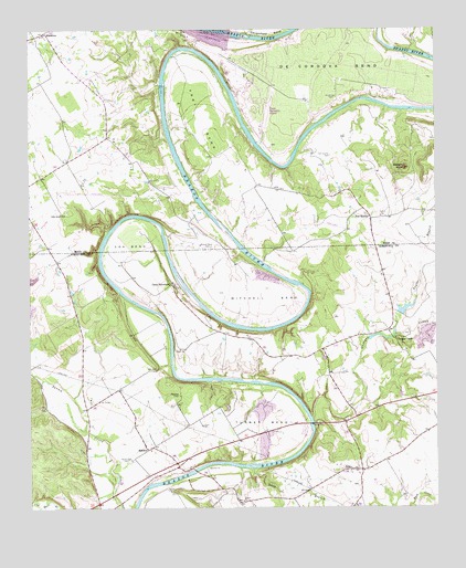 Nemo, TX USGS Topographic Map