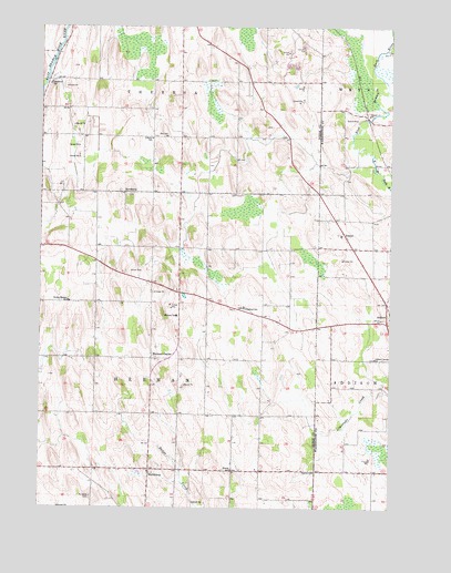 Nenno, WI USGS Topographic Map