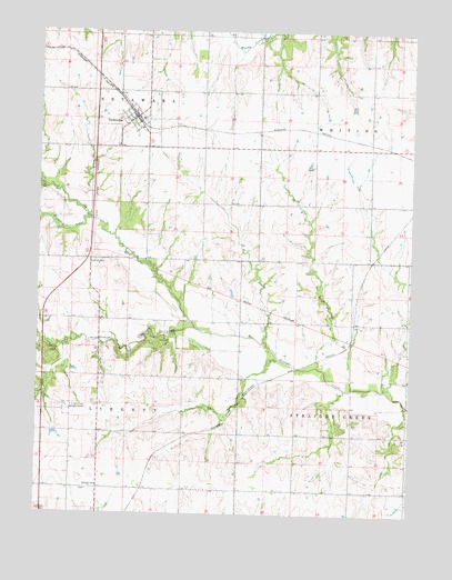 Netawaka, KS USGS Topographic Map