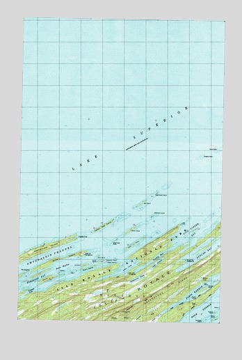 Belle Harbor, MI USGS Topographic Map