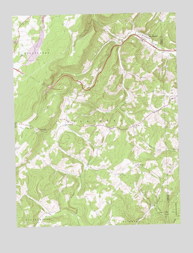 New Baltimore, PA USGS Topographic Map