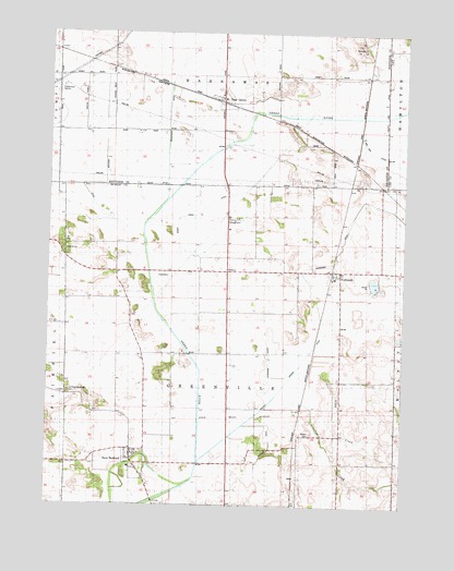New Bedford, IL USGS Topographic Map