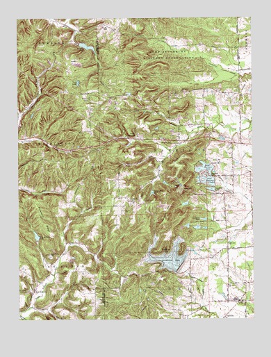 New Bellsville, IN USGS Topographic Map