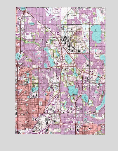 New Brighton, MN USGS Topographic Map