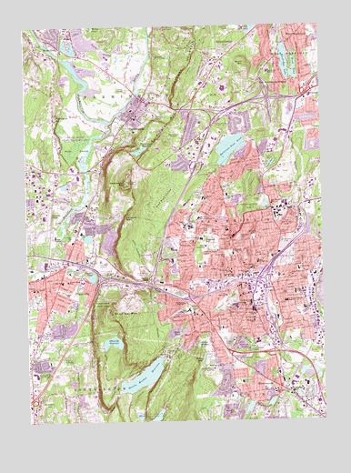 New Britain, CT USGS Topographic Map