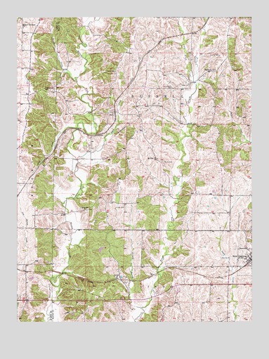 New Cambria West, MO USGS Topographic Map