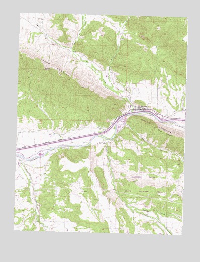 New Castle, CO USGS Topographic Map
