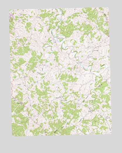 New Columbus, KY USGS Topographic Map